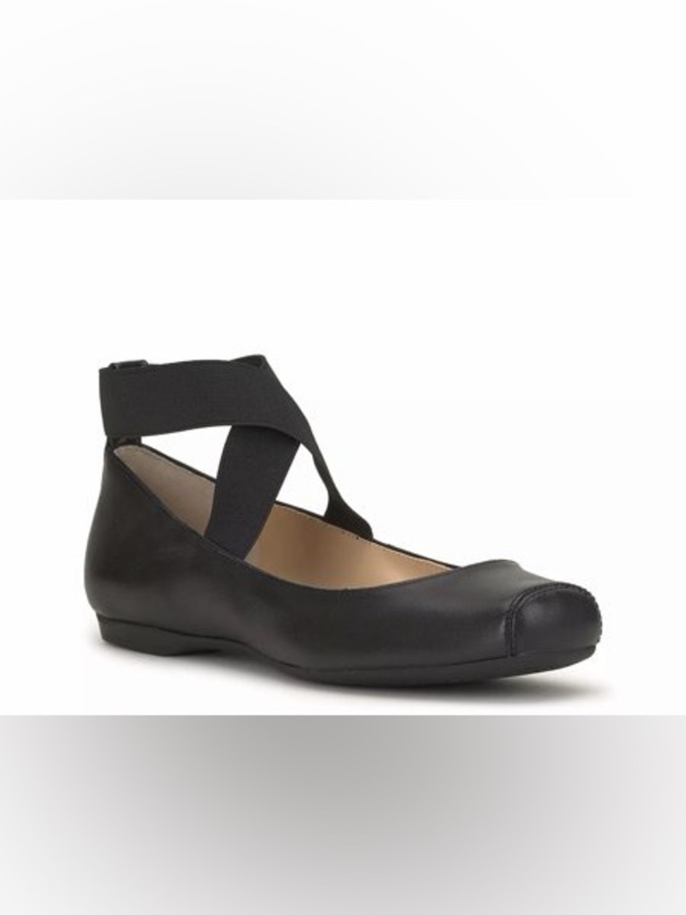 Jessica Simpson Mandalaye Ballet Flats – Black Leather | Women’s Size 9